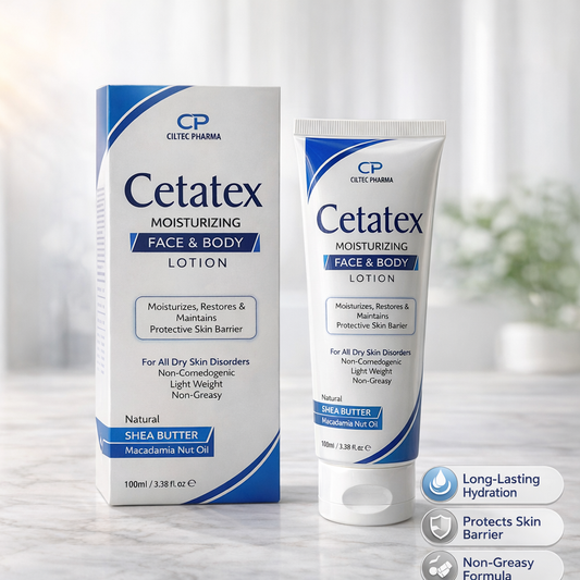 Cetatex Moisturizing Face & Body Lotion