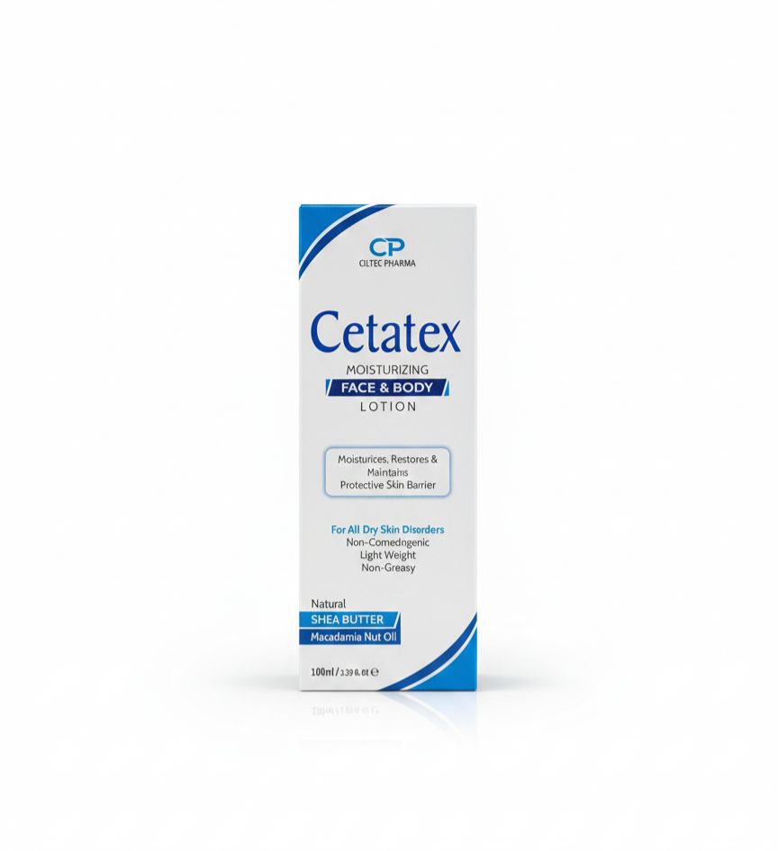 Cetatex Moisturizing Face & Body Lotion