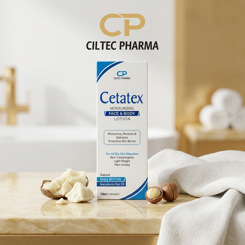 Cetatex Moisturizing Face & Body Lotion