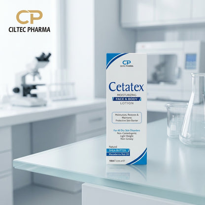 Cetatex Moisturizing Face & Body Lotion