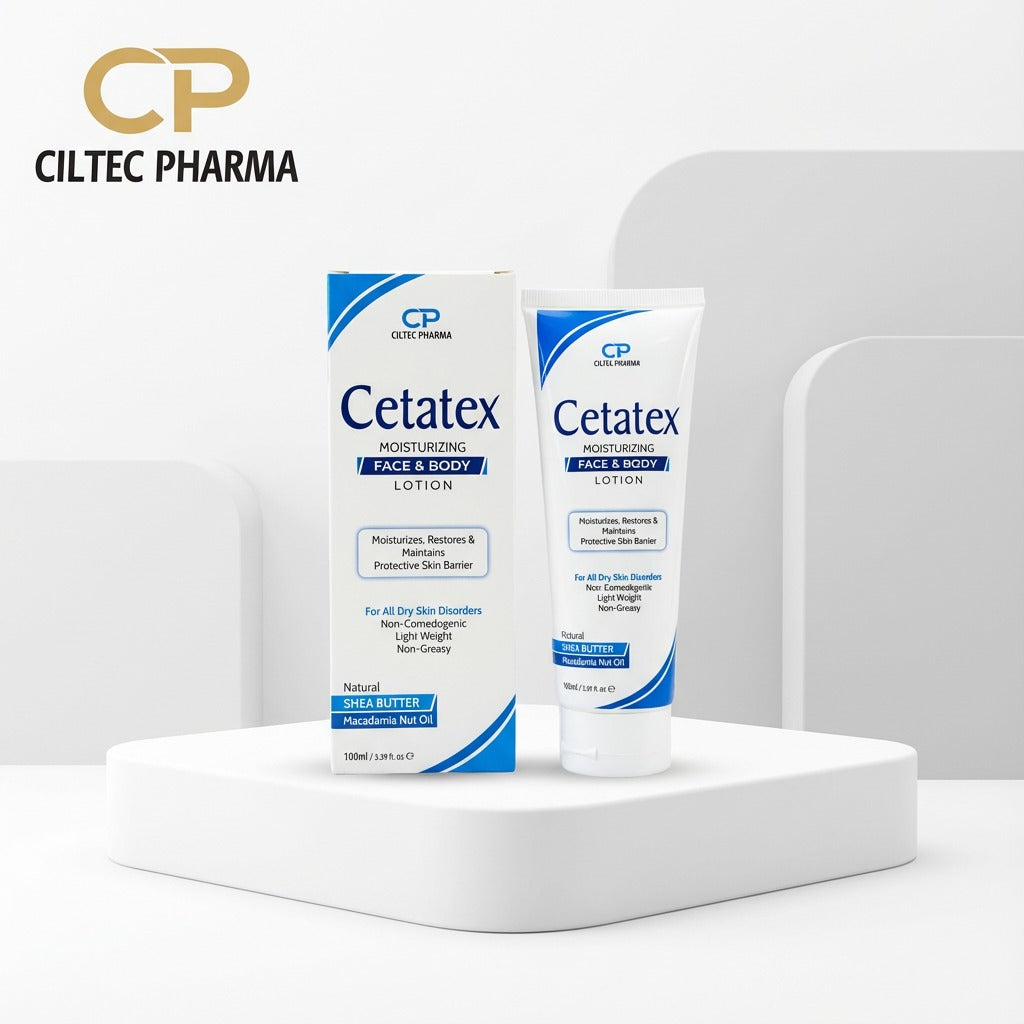 Cetatex Moisturizing Face & Body Lotion