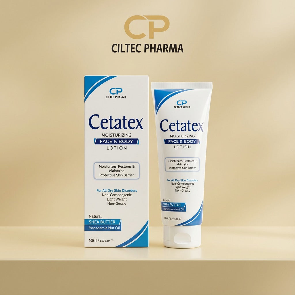 Cetatex Moisturizing Face & Body Lotion