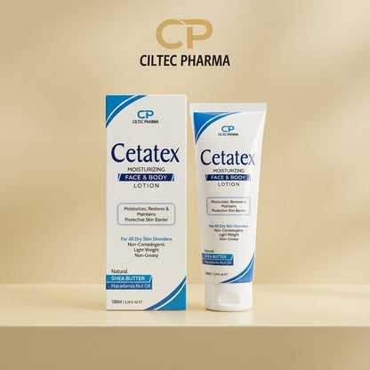 Cetatex Moisturizing Face & Body Lotion