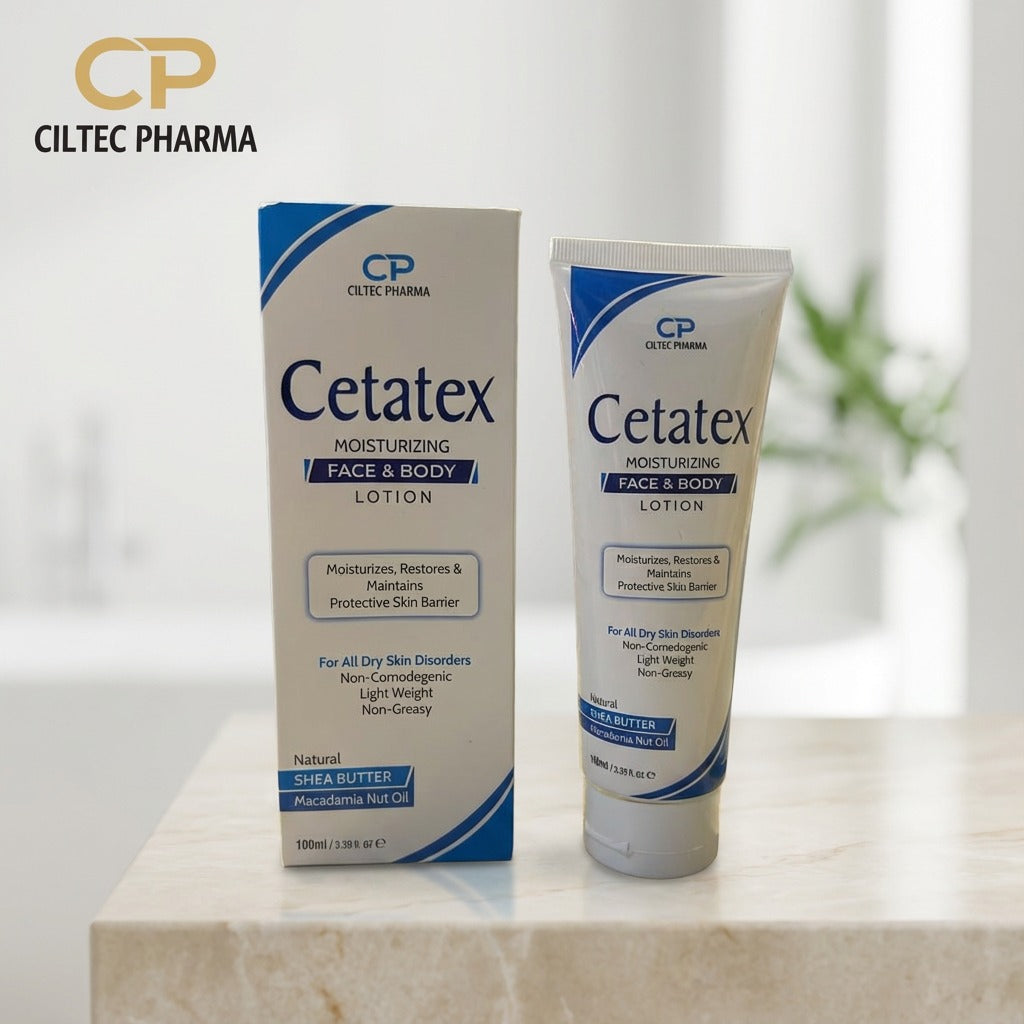 Cetatex Moisturizing Face & Body Lotion